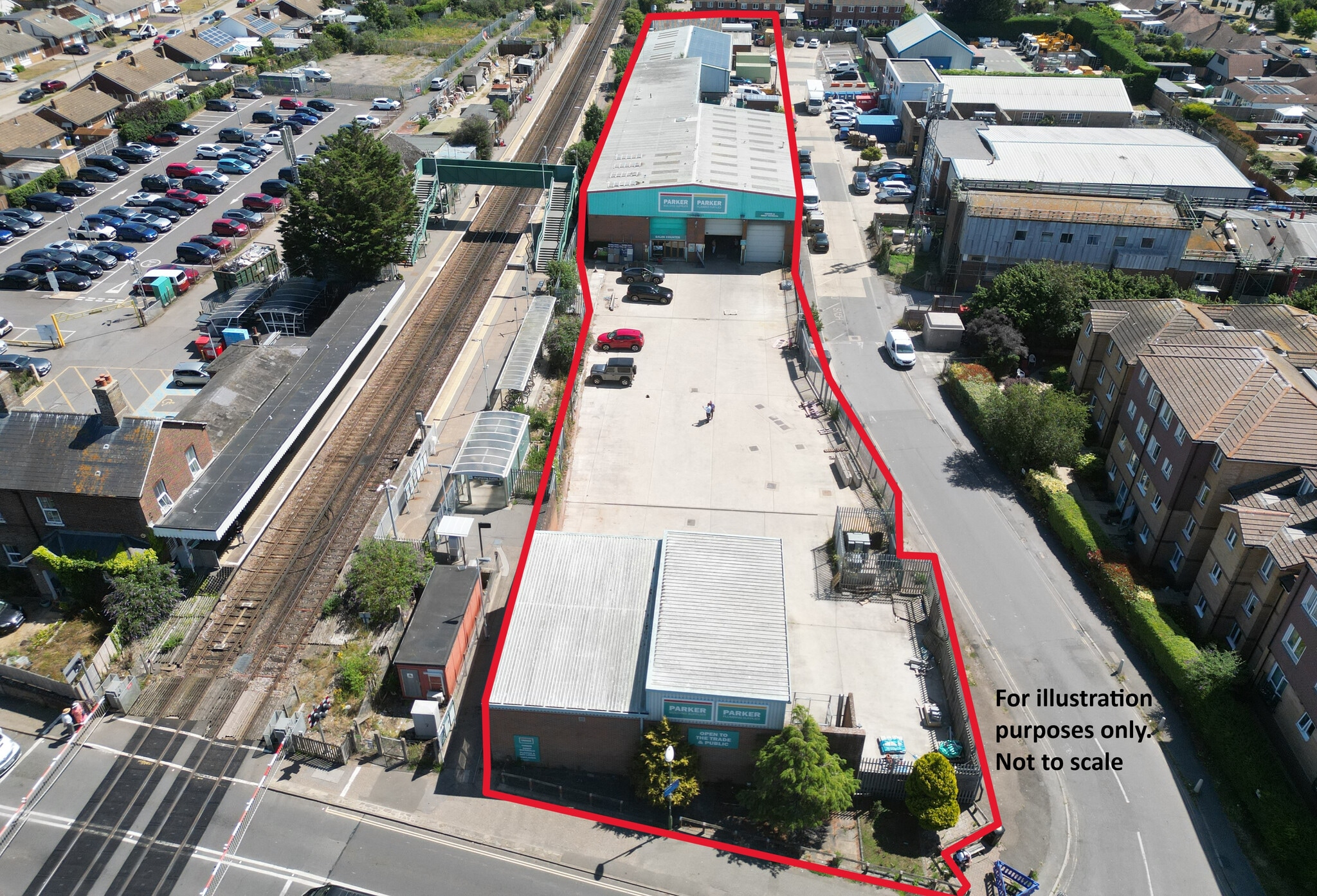Station Rd, East Preston to rent Aerial- Image 1 of 5