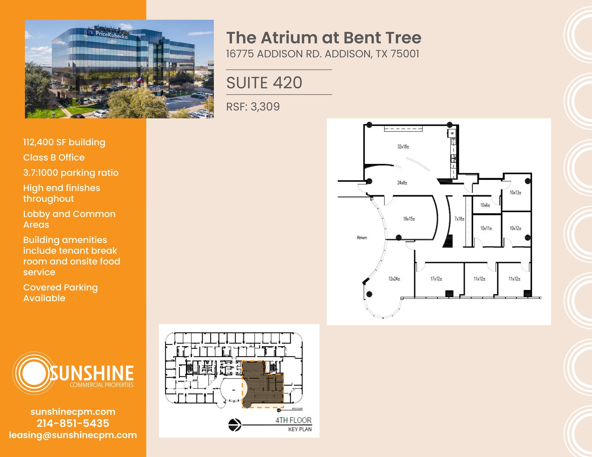16775 Addison Rd, Addison, TX to rent Site Plan- Image 1 of 1