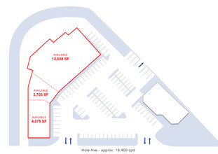 10125 Hole Ave, Riverside, CA for rent Site Plan- Image 1 of 1