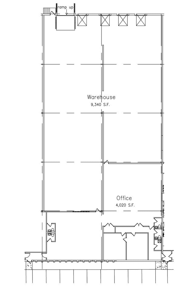 18665-18753 Sheldon Rd, Middleburg Heights, OH to rent Floor Plan- Image 1 of 1