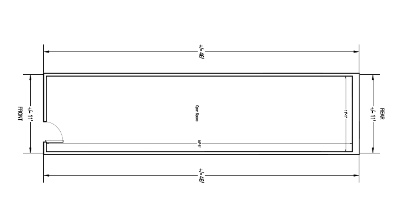 230 Rodi & Frankstown Rd, Pittsburgh, PA to rent Floor Plan- Image 1 of 2