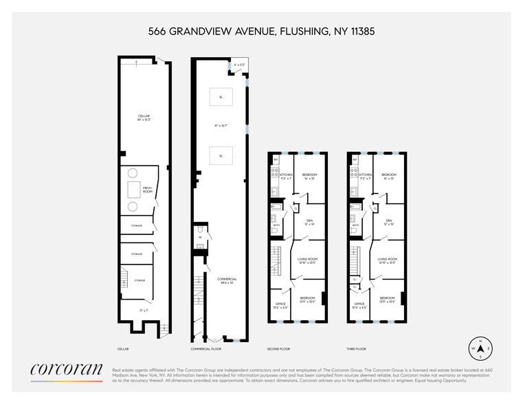 566 Grandview Ave, Ridgewood, NY for sale - Floor Plan - Image 3 of 11