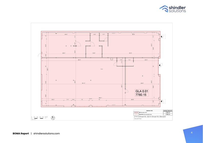 214 S Broad St, Brevard, NC for rent - Site Plan - Image 3 of 3