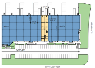 8272 El Rio St, Houston, TX for rent Site Plan- Image 1 of 1