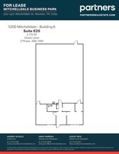 5151 Mitchelldale St, Houston, TX for rent Site Plan- Image 1 of 1