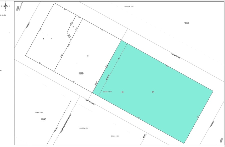 220 E 42nd St, New York, NY for rent - Plat Map - Image 2 of 4