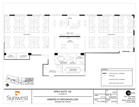 2201 E Lamar Blvd, Arlington, TX for rent Floor Plan- Image 1 of 3