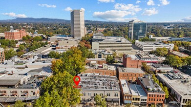 100 N Main St, Greenville, SC - aerial  map view