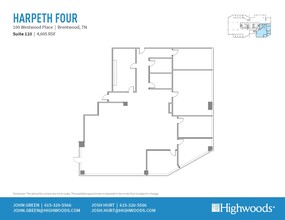 100 Westwood Pl, Brentwood, TN for rent Floor Plan- Image 1 of 1