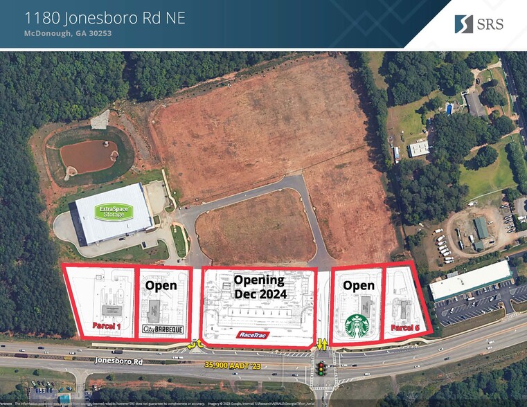 1180 Jonesboro Rd, Mcdonough, GA for rent - Aerial - Image 1 of 7