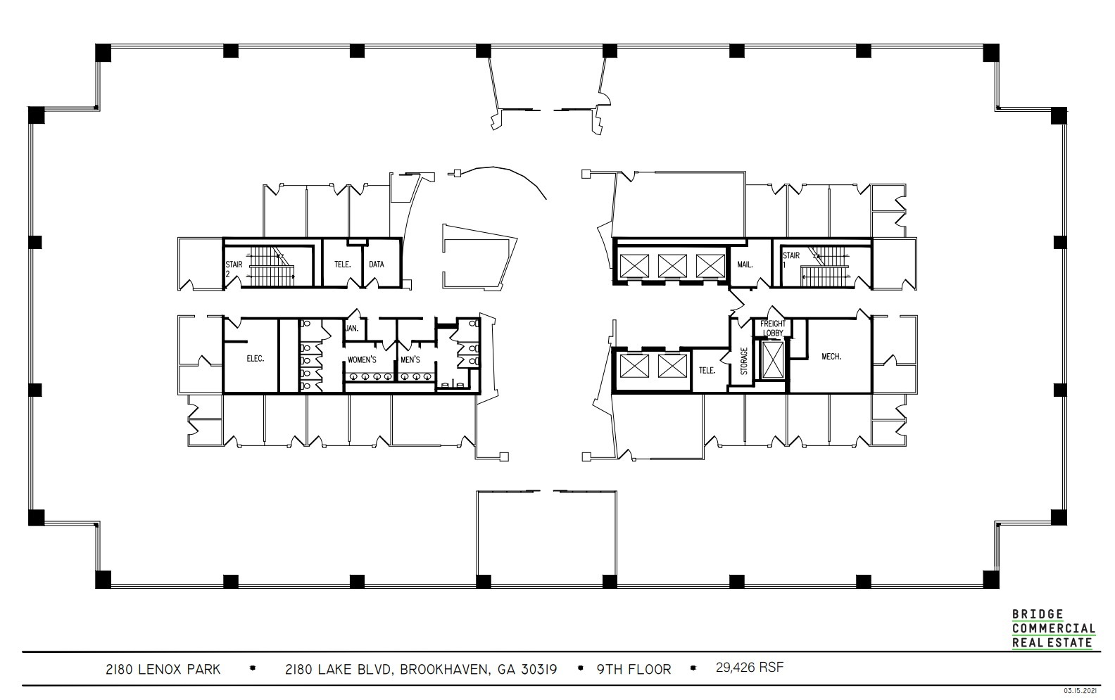 1277 Lenox Park Blvd, Atlanta, GA for rent Floor Plan- Image 1 of 1