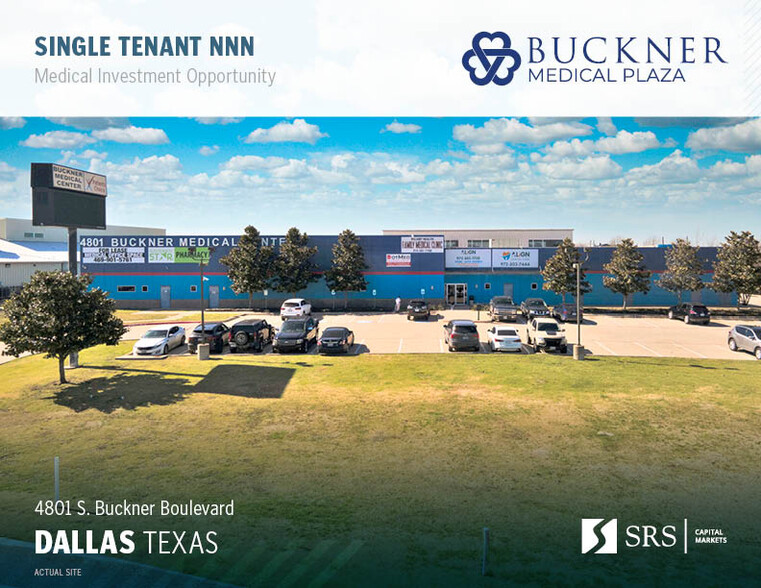 4801 S Buckner Blvd, Dallas, TX for sale - Building Photo - Image 1 of 8