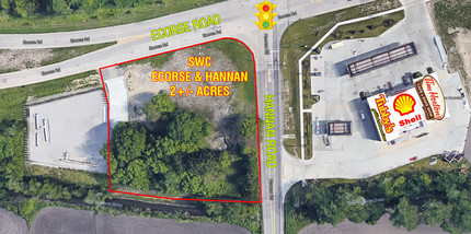 Swc Ecorse/Hannan - Sale, Wayne, MI - aerial  map view