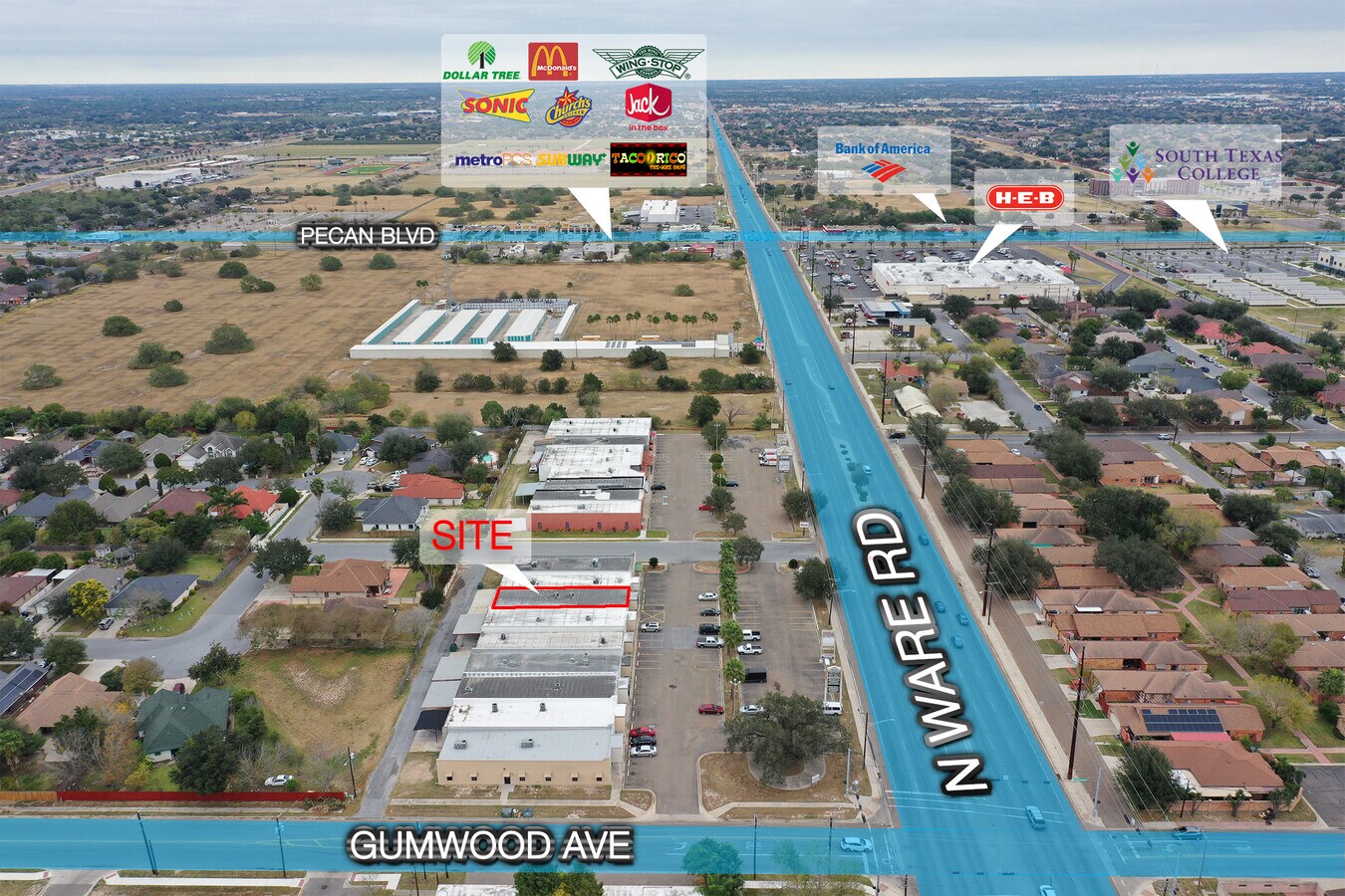 725 N Ware Rd, McAllen 78501 Office for Sale
