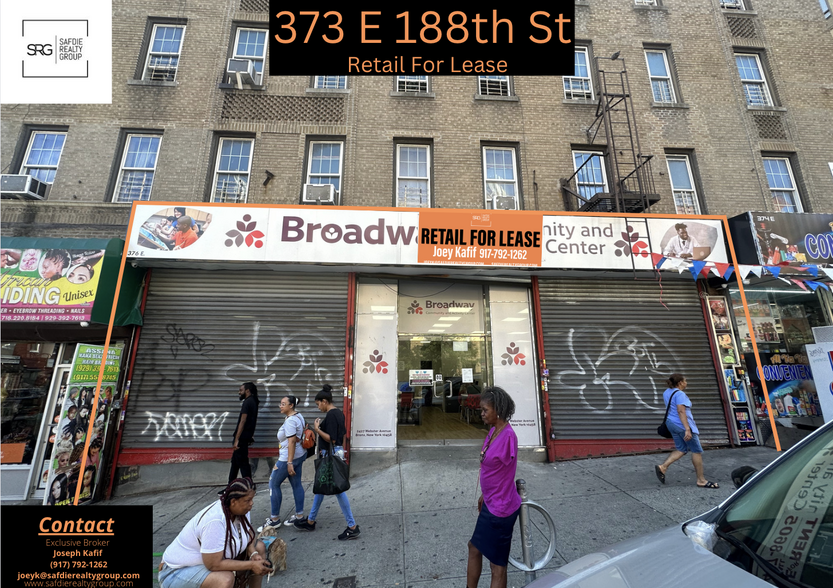 373 E 188th St, Bronx, NY for rent - Building Photo - Image 1 of 1