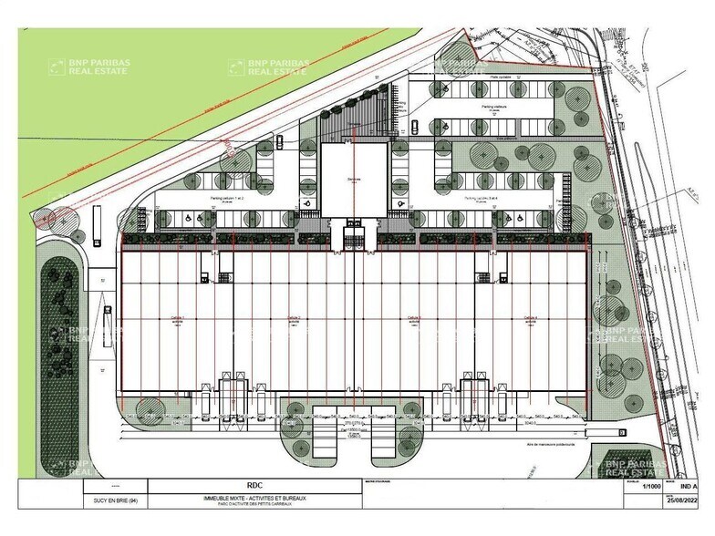 Light Industrial in Sucy-en-Brie to rent - Floor Plan - Image 2 of 2