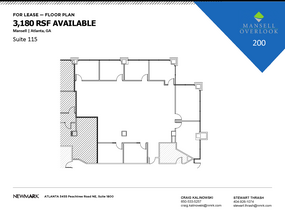 200 Mansell Ct E, Roswell, GA for rent Floor Plan- Image 1 of 1