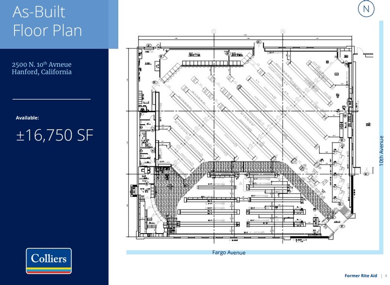 2500 N 10th Ave, Hanford, CA for sale - Floor Plan - Image 3 of 4