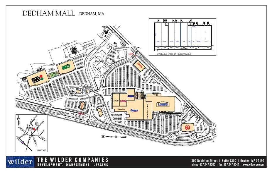 300 Providence Hwy, Dedham, MA for sale - Site Plan - Image 1 of 1