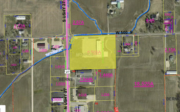 920 W 500 S, Berne, IN - aerial  map view