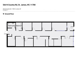 556 Route 25A, Saint James, NY for rent Floor Plan- Image 1 of 8