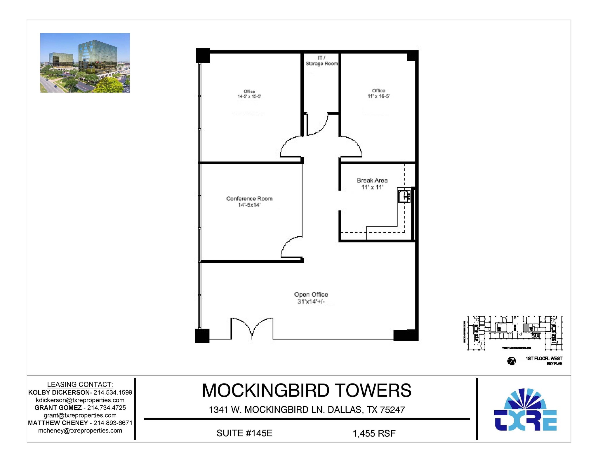 1341 W Mockingbird Ln, Dallas, TX to rent Floor Plan- Image 1 of 1