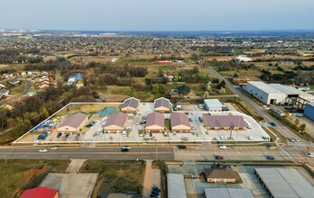 8810 S Sunnylane Rd, Oklahoma City, OK - AERIAL map view
