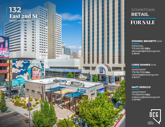 More details for 132 E 2nd St, Reno, NV - Retail for Sale