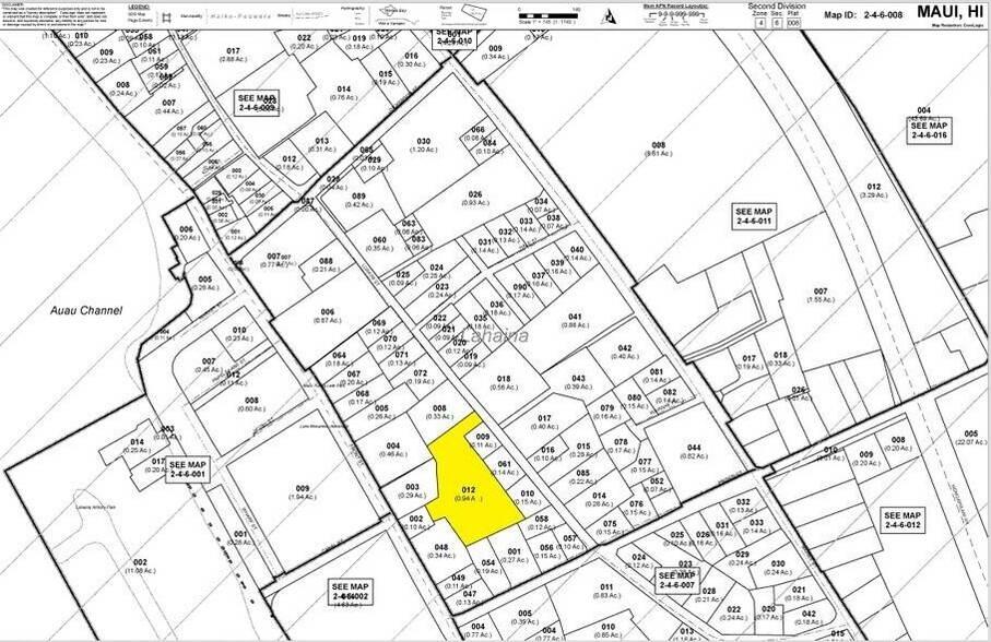 641 Luakini St, Lahaina, HI for rent - Plat Map - Image 3 of 3