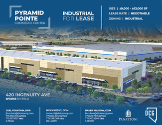 More details for 420 Ingenuity Ave, Sparks, NV - Industrial for Rent