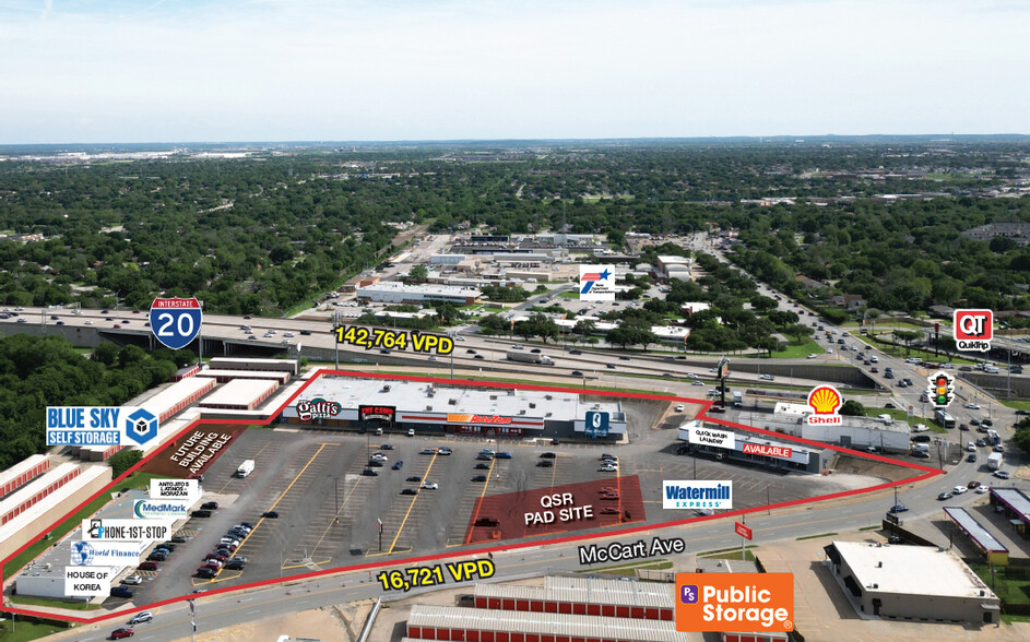 McCart Avenue & I-20, Fort Worth, TX for rent - Building Photo - Image 1 of 5