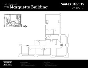 140 S Dearborn St, Chicago, IL to rent Site Plan- Image 1 of 2
