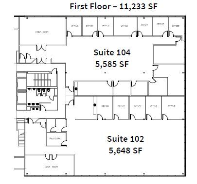 450 Plymouth Rd, Plymouth Meeting, PA for rent Floor Plan- Image 1 of 1