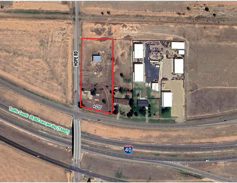 NEC I-40 & Hope rd, Amarillo, TX for sale - Primary Photo - Image 1 of 2