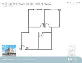 6065 Hillcroft Ave, Houston, TX to rent Floor Plan- Image 1 of 1