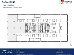 233 N Michigan Ave, Chicago, IL for rent Floor Plan- Image 1 of 1