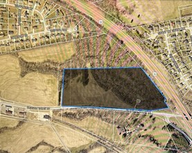 13223 Pleasant Valley Rd, Chillicothe, OH - aerial  map view