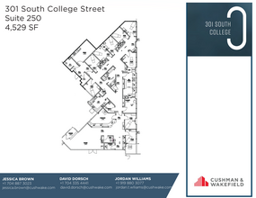 301 S College St, Charlotte, NC for rent Floor Plan- Image 1 of 1