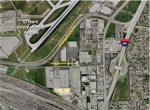 10700 W Waveland Ave, Franklin Park, IL - AERIAL  map view