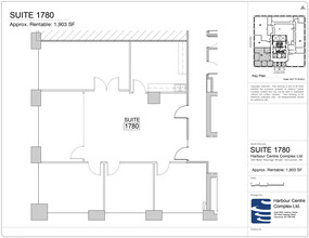 555 W Hastings St, Vancouver, BC for rent Floor Plan- Image 1 of 1