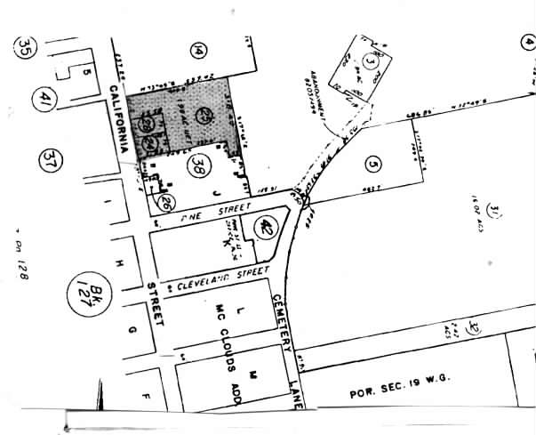 2350 N California St, Stockton, CA for sale - Plat Map - Image 2 of 3