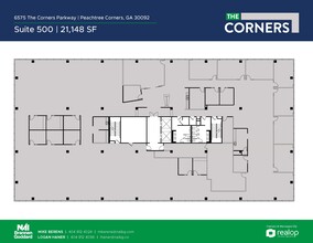 6525 The Corners Pky, Peachtree Corners, GA for rent Floor Plan- Image 1 of 1