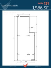 7271 Wurzbach Rd, San Antonio, TX for rent Site Plan- Image 1 of 1