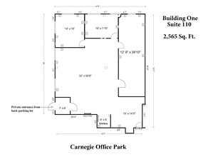 600 N Bell Ave, Carnegie, PA for rent Site Plan- Image 2 of 9