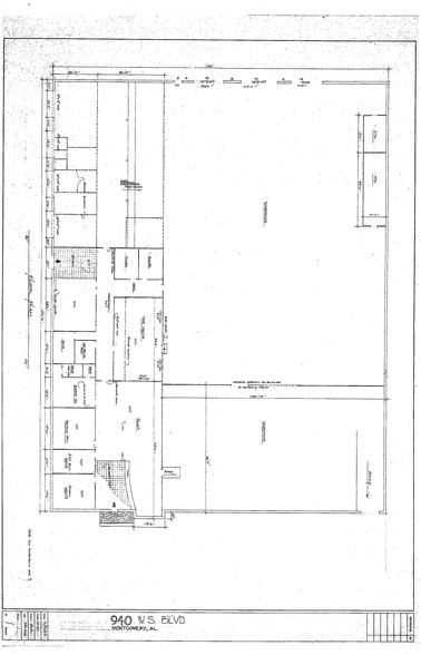 942 W South Blvd, Montgomery, AL for rent - Floor Plan - Image 1 of 2