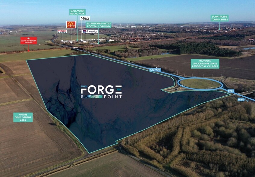 West Rd, Scunthorpe to rent - Aerial - Image 3 of 3