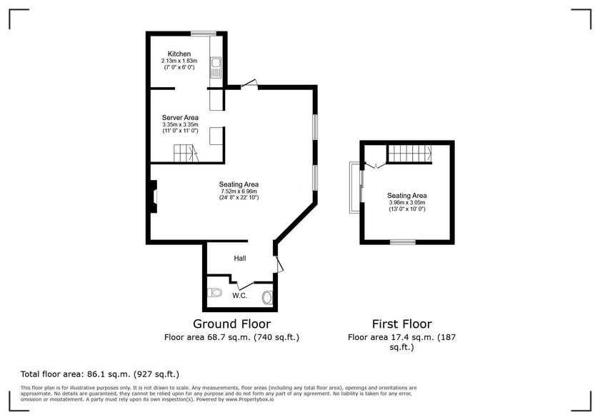 19-19A Broad St, Alresford to rent - Floor Plan - Image 3 of 15