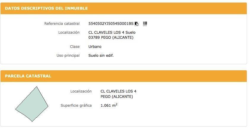 Land in Alicante, Alicante for sale Primary Photo- Image 1 of 4