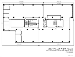 2350 Valley View Ln, Dallas, TX for rent Floor Plan- Image 1 of 1