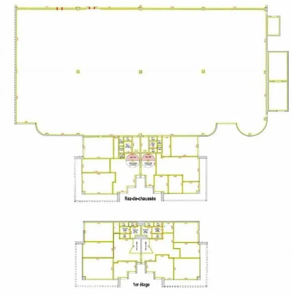 Office in Vitrolles to rent - Floor Plan - Image 1 of 1